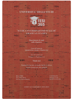 Tipologia rilegatura Smart Exclusive effetto Sughero color Arancio