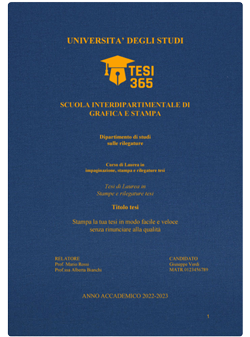 Tipologia rilegatura Tessuto trama telata color Blu zaffiro